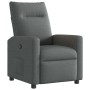 Sillón reclinable Gris oscuro 69 x 86 x 100 cm tela en Sillones | Comprar online en Foru.es