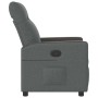 Sillón reclinable Gris oscuro 69 x 86 x 100 cm tela en Sillones | Comprar online en Foru.es