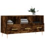 Mueble de TV madera de ingeniería roble ahumado 102x36x50 cm de vidaXL, Muebles TV - Ref: Foro24-829025, Precio: 78,54 €, Des...