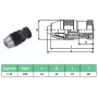 Portabrocas de liberación rápida MT2-B16 rango de sujeción 13mm de vidaXL, Portabrocas - Ref: Foro24-146695, Precio: 34,07 €,...