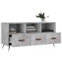 Mueble de TV madera de ingeniería gris hormigón 102x36x50 cm de vidaXL, Muebles TV - Ref: Foro24-829008, Precio: 57,84 €, Des...