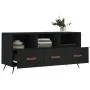 Mueble de TV madera de ingeniería negro 102x36x50 cm de vidaXL, Muebles TV - Ref: Foro24-829005, Precio: 79,71 €, Descuento: %