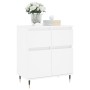 Aparador de madera contrachapada blanco 60x35x70 cm de vidaXL, Aparadores - Ref: Foro24-831108, Precio: 81,40 €, Descuento: %