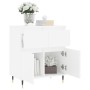 Aparador de madera contrachapada blanco 60x35x70 cm de vidaXL, Aparadores - Ref: Foro24-831108, Precio: 81,40 €, Descuento: %