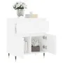 Aparador de madera contrachapada blanco 60x35x70 cm de vidaXL, Aparadores - Ref: Foro24-831108, Precio: 80,17 €, Descuento: %