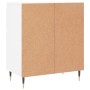 Aparador de madera contrachapada blanco 60x35x70 cm de vidaXL, Aparadores - Ref: Foro24-831108, Precio: 81,40 €, Descuento: %