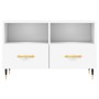 Mueble para TV madera contrachapada blanco 80x36x50 cm de vidaXL, Muebles TV - Ref: Foro24-828948, Precio: 47,65 €, Descuento: %