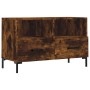Mueble para TV madera contrachapada roble ahumado 80x36x50 cm de vidaXL, Muebles TV - Ref: Foro24-828977, Precio: 66,91 €, De...