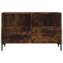 Mueble para TV madera contrachapada roble ahumado 80x36x50 cm de vidaXL, Muebles TV - Ref: Foro24-828977, Precio: 66,91 €, De...