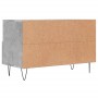 Mueble para TV madera contrachapada gris hormigón 80x36x50 cm de vidaXL, Muebles TV - Ref: Foro24-828968, Precio: 45,74 €, De...