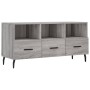 Mueble de TV madera de ingeniería gris Sonoma 102x36x50 cm de vidaXL, Muebles TV - Ref: Foro24-829058, Precio: 62,47 €, Descu...