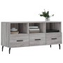 Mueble de TV madera de ingeniería gris Sonoma 102x36x50 cm de vidaXL, Muebles TV - Ref: Foro24-829058, Precio: 62,47 €, Descu...