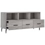 Mueble de TV madera de ingeniería gris Sonoma 102x36x50 cm de vidaXL, Muebles TV - Ref: Foro24-829058, Precio: 62,47 €, Descu...