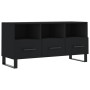 Mueble de TV madera de ingeniería negro 102x36x50 cm de vidaXL, Muebles TV - Ref: Foro24-829061, Precio: 85,50 €, Descuento: %