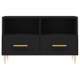 Mueble para TV madera contrachapada negro 80x36x50 cm de vidaXL, Muebles TV - Ref: Foro24-828957, Precio: 65,51 €, Descuento: %