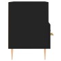 Mueble para TV madera contrachapada negro 80x36x50 cm de vidaXL, Muebles TV - Ref: Foro24-828957, Precio: 65,51 €, Descuento: %