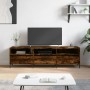 Mueble de TV madera contrachapada roble ahumado 150x30x44,5 cm de vidaXL, Muebles TV - Ref: Foro24-831289, Precio: 103,52 €, ...