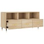Mueble de TV madera de ingeniería roble Sonoma 102x36x50 cm de vidaXL, Muebles TV - Ref: Foro24-829015, Precio: 63,80 €, Desc...