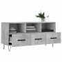 Mueble de TV madera de ingeniería gris hormigón 102x36x50 cm de vidaXL, Muebles TV - Ref: Foro24-829032, Precio: 77,48 €, Des...