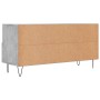 Mueble de TV madera de ingeniería gris hormigón 102x36x50 cm de vidaXL, Muebles TV - Ref: Foro24-829032, Precio: 77,48 €, Des...
