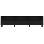 Mueble de TV madera contrachapada negro 150x30x44,5 cm de vidaXL, Muebles TV - Ref: Foro24-831301, Precio: 97,49 €, Descuento: %