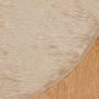 Alfombra de Imitación de Piel de Oveja Tafalla Beige Ø 80 cm en Alfombras | Comprar online en Foru.es