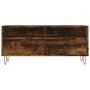 Mueble de TV madera contrachapada roble ahumado 100x34,5x44,5cm de vidaXL, Muebles TV - Ref: Foro24-831241, Precio: 71,92 €, ...