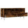 Mueble de TV madera contrachapada roble ahumado 100x34,5x44,5cm de vidaXL, Muebles TV - Ref: Foro24-831241, Precio: 71,92 €, ...