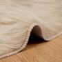 Alfombra de Imitación de Piel de Oveja Tafalla Beige Ø 160 cm en Alfombras | Comprar online en Foru.es