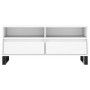 Mueble para TV madera contrachapada blanco 100x34,5x44,5 cm de vidaXL, Muebles TV - Ref: Foro24-831244, Precio: 81,69 €, Desc...