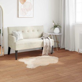 Alfombra de Imitación de Piel de Oveja Tafalla Beige 50 x 80 cm en Alfombras | Comprar online en Foru.es