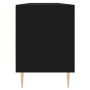 Mueble de TV madera contrachapada negro 150x30x44,5 cm de vidaXL, Muebles TV - Ref: Foro24-831269, Precio: 89,50 €, Descuento: %