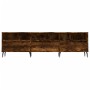 Mueble de TV madera contrachapada roble ahumado 150x30x44,5 cm de vidaXL, Muebles TV - Ref: Foro24-831297, Precio: 103,27 €, ...