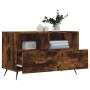 Mueble para TV madera contrachapada roble ahumado 80x36x50 cm de vidaXL, Muebles TV - Ref: Foro24-828945, Precio: 46,43 €, De...