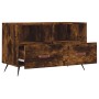 Mueble para TV madera contrachapada roble ahumado 80x36x50 cm de vidaXL, Muebles TV - Ref: Foro24-828945, Precio: 46,43 €, De...