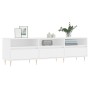 Mueble de TV madera contrachapada blanco 150x30x44,5 cm de vidaXL, Muebles TV - Ref: Foro24-831268, Precio: 85,46 €, Descuent...