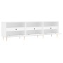 Mueble de TV madera contrachapada blanco 150x30x44,5 cm de vidaXL, Muebles TV - Ref: Foro24-831268, Precio: 85,46 €, Descuent...