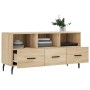 Mueble de TV madera de ingeniería roble Sonoma 102x36x50 cm de vidaXL, Muebles TV - Ref: Foro24-829055, Precio: 81,95 €, Desc...