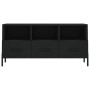 Mueble de TV madera de ingeniería negro 102x36x50 cm de vidaXL, Muebles TV - Ref: Foro24-829045, Precio: 76,16 €, Descuento: %