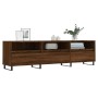 Mueble de TV madera contrachapada roble marrón 150x30x44,5 cm de vidaXL, Muebles TV - Ref: Foro24-831307, Precio: 98,94 €, De...