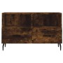 Mueble para TV madera contrachapada roble ahumado 80x36x50 cm de vidaXL, Muebles TV - Ref: Foro24-828993, Precio: 67,49 €, De...