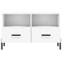 Mueble para TV madera contrachapada blanco 80x36x50 cm de vidaXL, Muebles TV - Ref: Foro24-828980, Precio: 53,08 €, Descuento: %