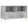 Mueble para TV madera contrachapada gris hormigón 80x36x50 cm de vidaXL, Muebles TV - Ref: Foro24-828960, Precio: 51,50 €, De...