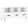 Mueble de TV madera de ingeniería blanco 102x36x50 cm de vidaXL, Muebles TV - Ref: Foro24-829004, Precio: 59,57 €, Descuento: %