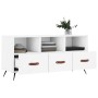 Mueble de TV madera de ingeniería blanco 102x36x50 cm de vidaXL, Muebles TV - Ref: Foro24-829004, Precio: 59,57 €, Descuento: %