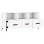 Mueble de TV madera de ingeniería blanco 102x36x50 cm de vidaXL, Muebles TV - Ref: Foro24-829004, Precio: 59,57 €, Descuento: %