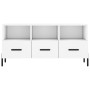 Mueble de TV madera de ingeniería blanco 102x36x50 cm de vidaXL, Muebles TV - Ref: Foro24-829044, Precio: 65,82 €, Descuento: %