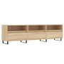 Mueble de TV madera contrachapada roble Sonoma 150x30x44,5 cm de vidaXL, Muebles TV - Ref: Foro24-831303, Precio: 98,68 €, De...