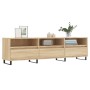 Mueble de TV madera contrachapada roble Sonoma 150x30x44,5 cm de vidaXL, Muebles TV - Ref: Foro24-831303, Precio: 98,68 €, De...