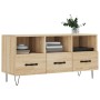 Mueble de TV madera de ingeniería roble Sonoma 102x36x50 cm de vidaXL, Muebles TV - Ref: Foro24-829031, Precio: 81,95 €, Desc...